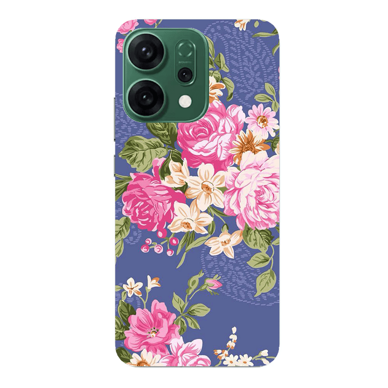 Oppo RENO 14 Mixed roses Transparent Silicone TPU Θήκη